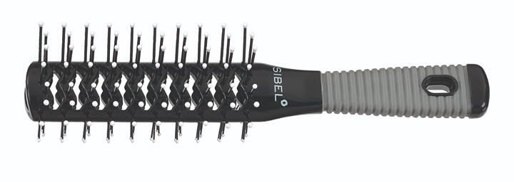 Brosse ventilée Double Tunnel 400 Noir