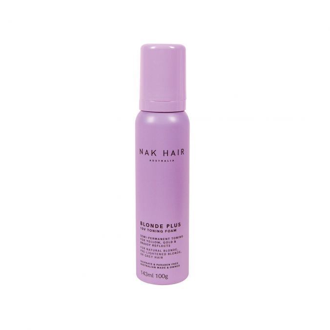 NAK Blonde Plus 10V Toning Foam 100g
