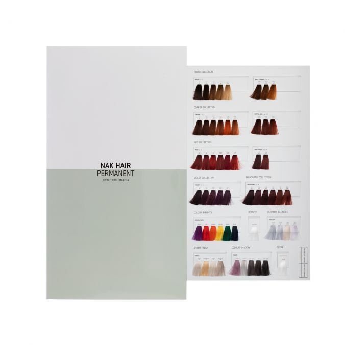 NAK Permanent & Soft Colour Chart