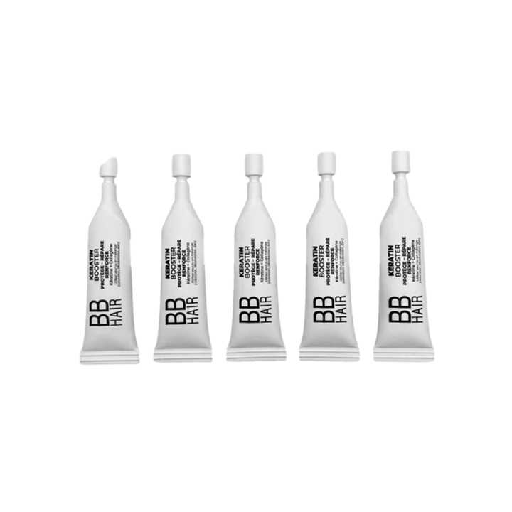 BB Hair Keratin Ampoules réparatrices 10ml - Lot de 5