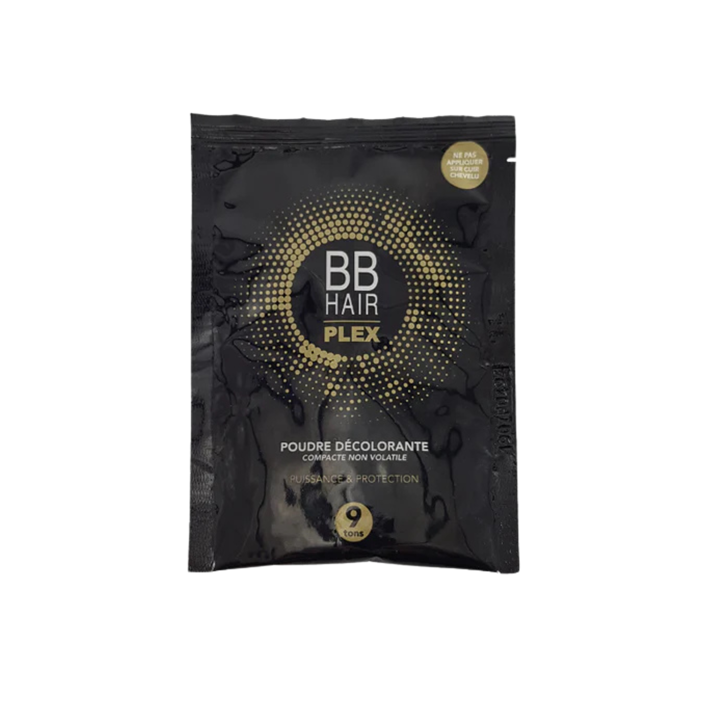 Poudre Décolorante BBHair Plex - 9 tons - Sachet de 30g