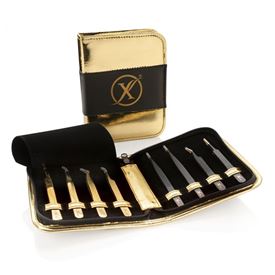 Etui pour 8Tweezers Luxe Gold