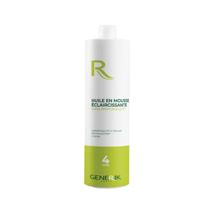 Huile éclaircissante sans ammoniaque 4 tons 500ml