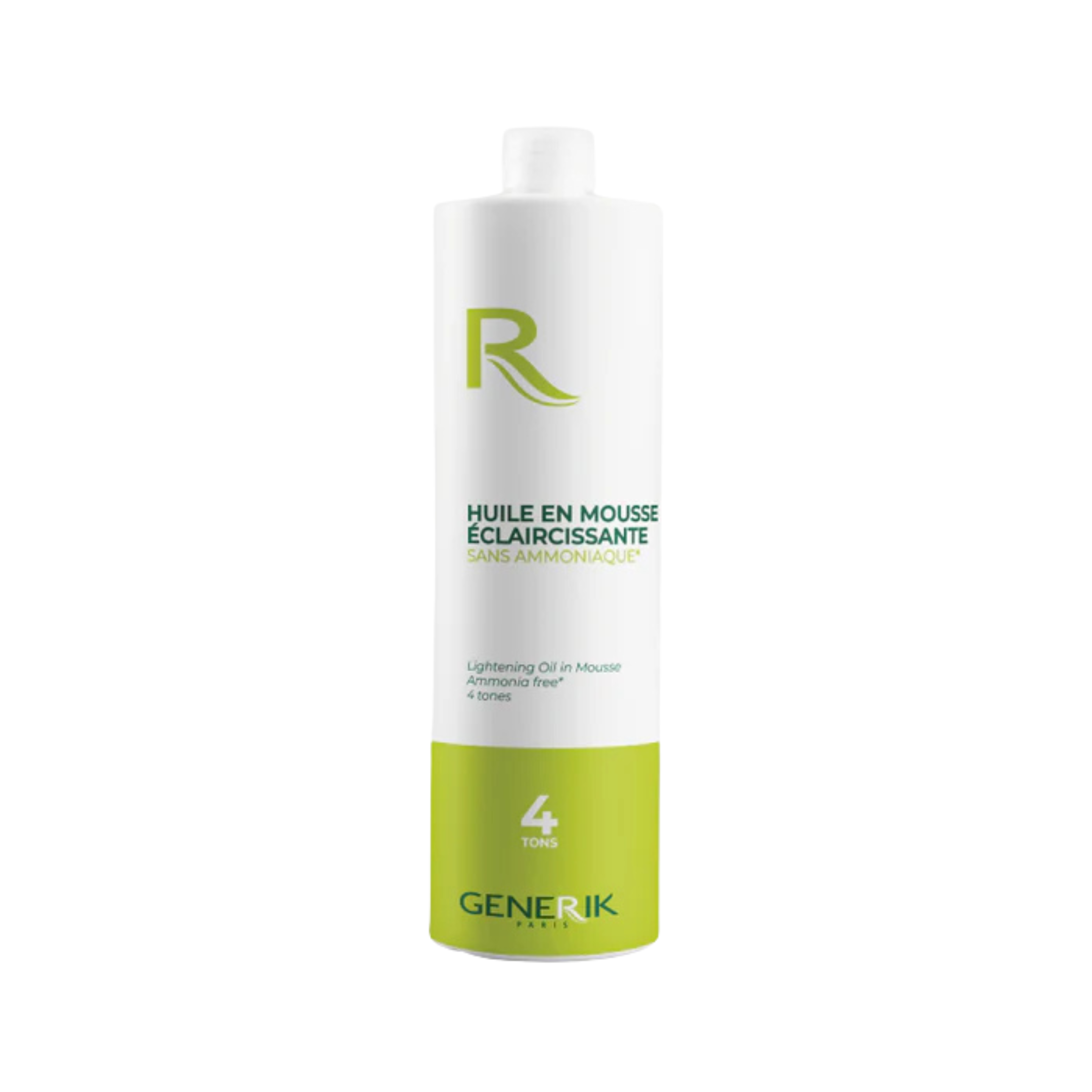 Huile éclaircissante sans ammoniaque 4 tons 500ml