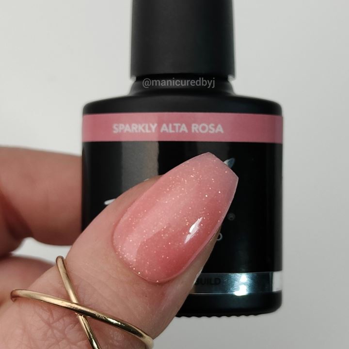 Rubber Base & Build SPARKLY ALTA ROSA 7.5ml (Sparkly)