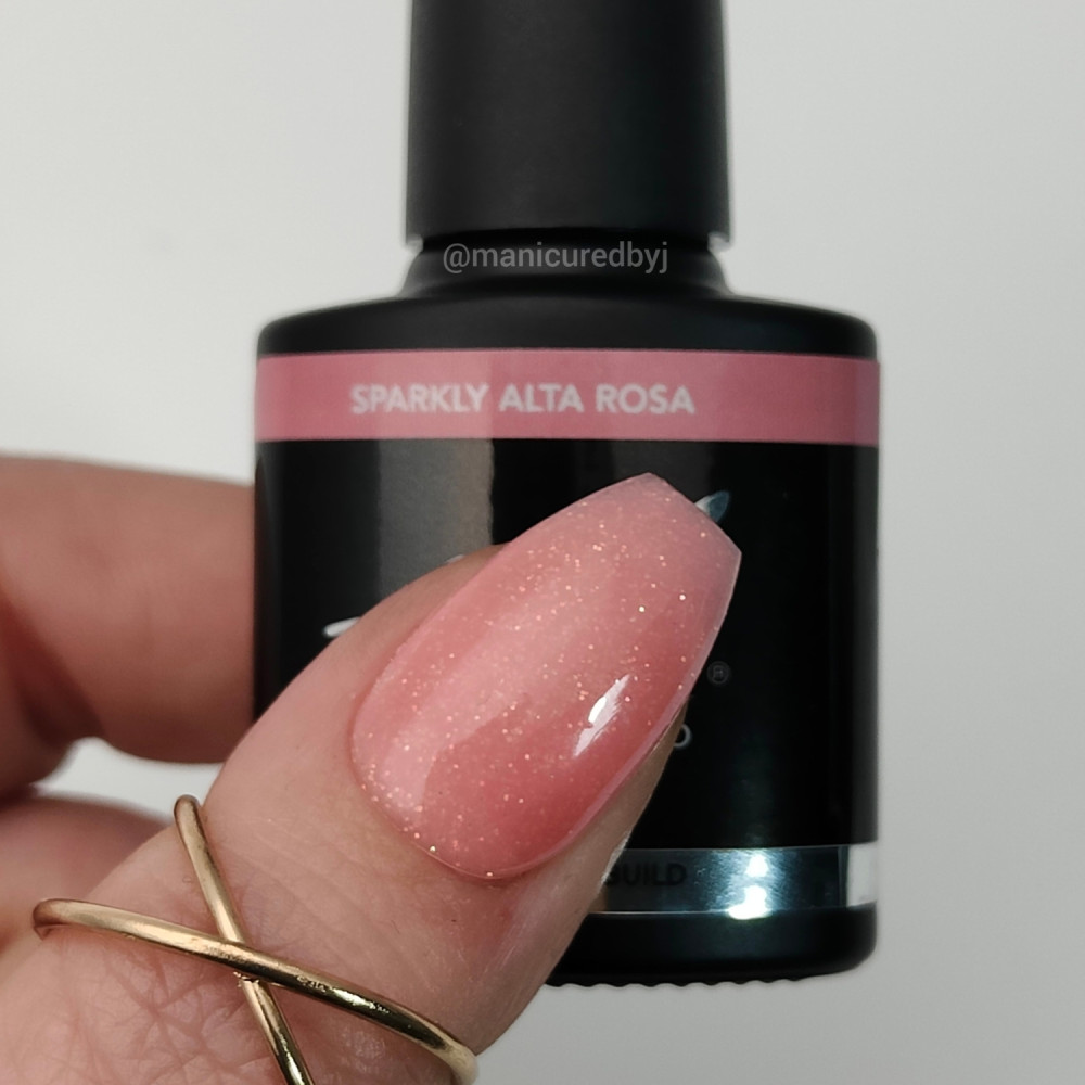 Rubber Base & Build SPARKLY ALTA ROSA 7.5ml (Sparkly)