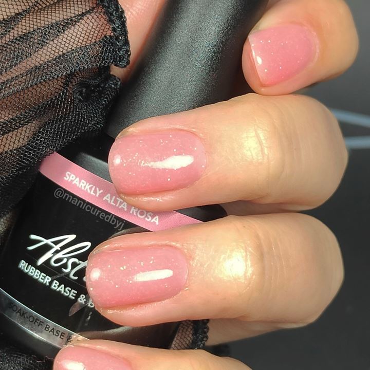 Rubber Base & Build SPARKLY ALTA ROSA 7.5ml (Sparkly)