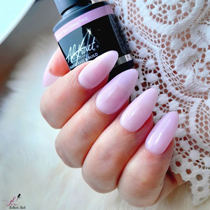 Rubber Base & Build SPARKLY BALLERINA PINK 7.5ml (Sparkly)