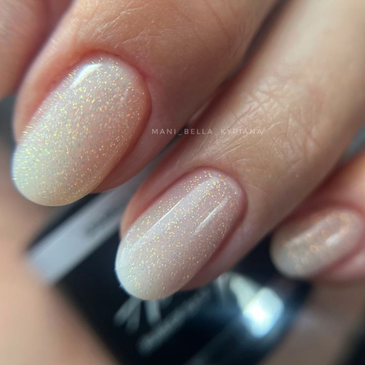 Rubber Base & Build SPARKLY CLEAR 7.5ml (Sparkly)