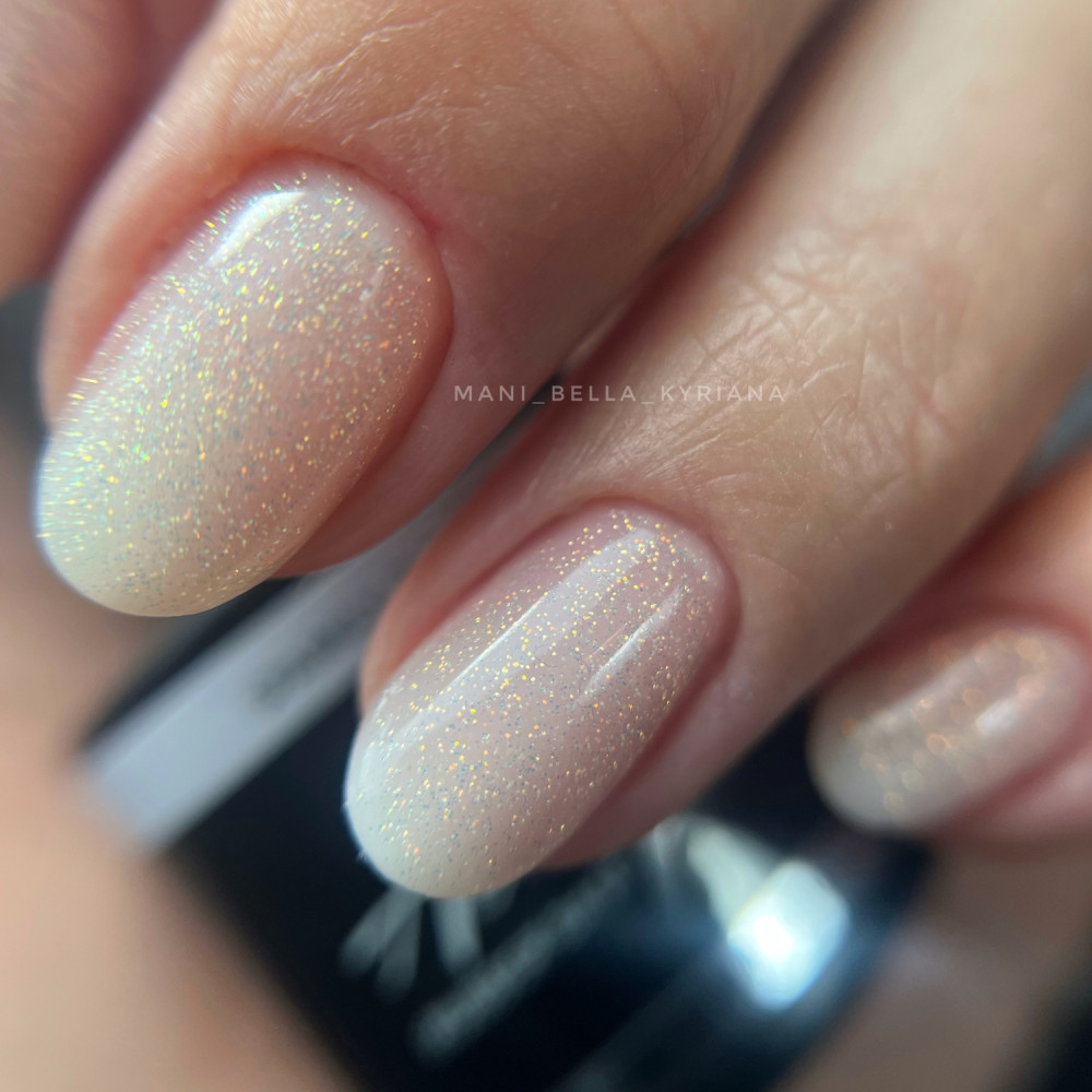 Rubber Base & Build SPARKLY CLEAR 7.5ml (Sparkly)