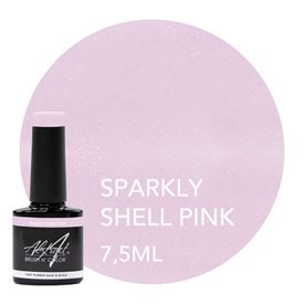 Rubber Base & Build SPARKLY SHELL PINK 7.5ml (Sparkly)