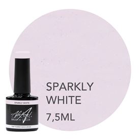 Rubber Base & Build SPARKLY WHITE 7.5ml (Sparkly)
