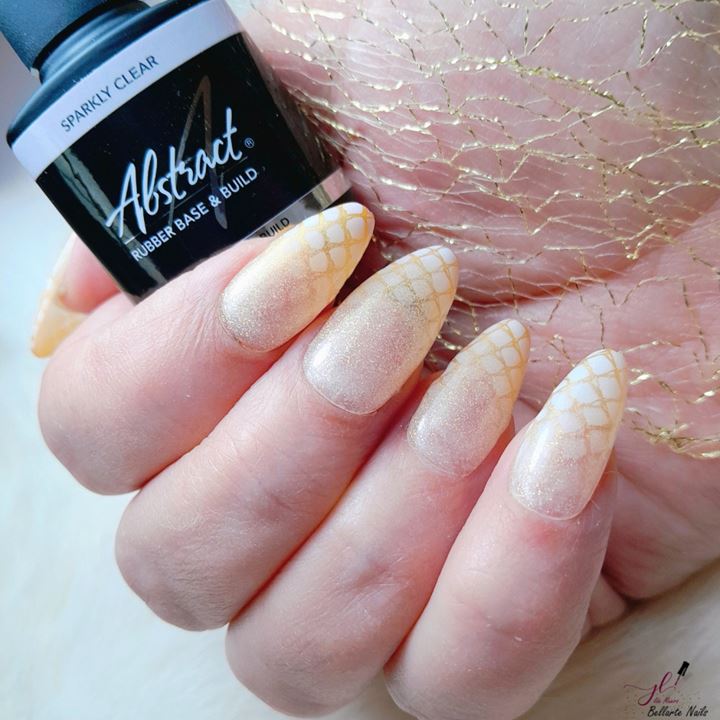 Rubber Base & Build SPARKLY WHITE 7.5ml (Sparkly)