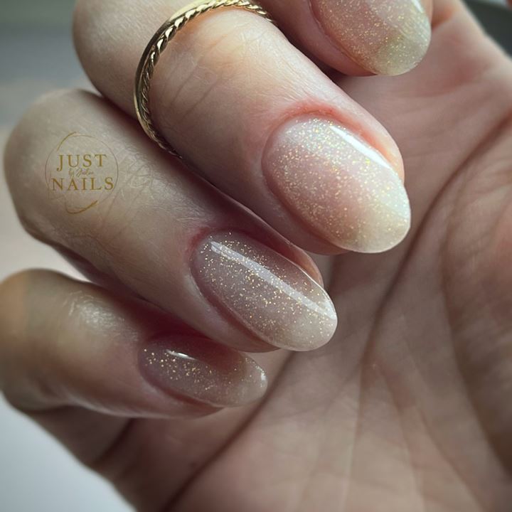 Rubber Base & Build SPARKLY WHITE 7.5ml (Sparkly)
