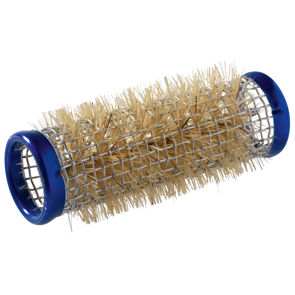Bigoudis métallique Blue 21mm 12pcs