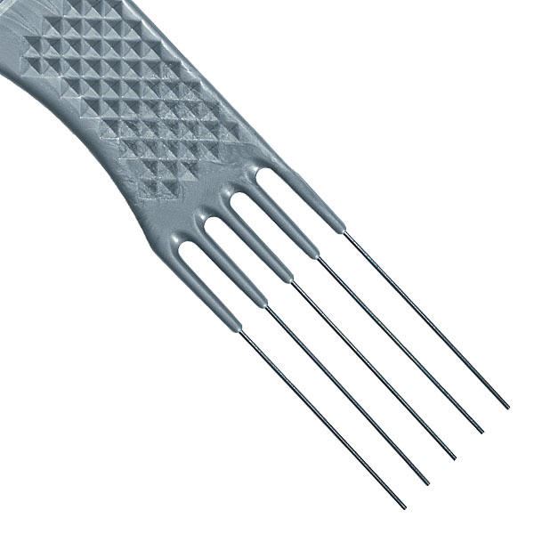 Peigne fourche Argent Métallique 95/257