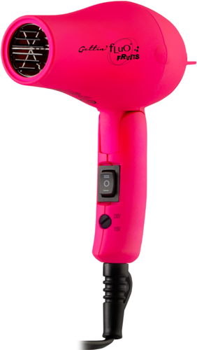 Mini Sèche-Cheveux Gettin Fluo Strawberry
