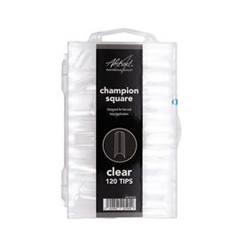 NEW CHAMPION SQUARE CLEAR Tips (120pcs/boîte)