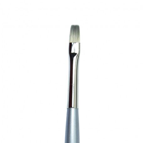 Gel Brush Ergonomic FLAT #6, Abstract | 251726
