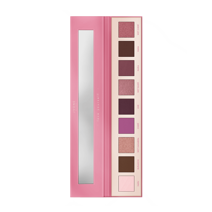 JVONE Palette Yeux SHADOWS LIBRARY 02-HANAMI