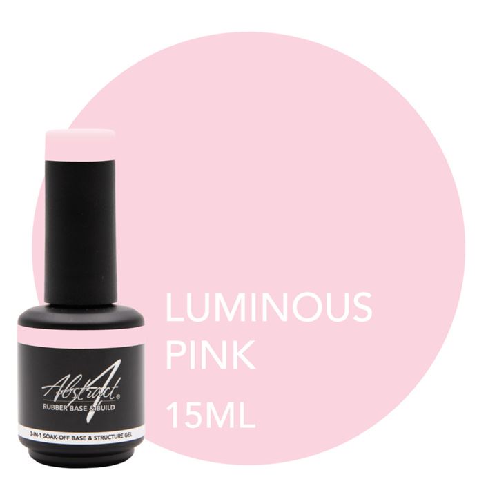 Rubber Base & Build - 3-In-1 BIAB - LUMINOUS PINK 15ml