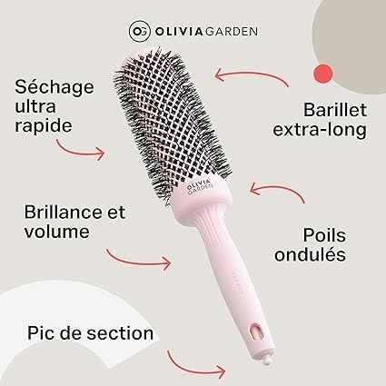 Expert Blowout Speed Wavy Bristles Pastel Pink 65