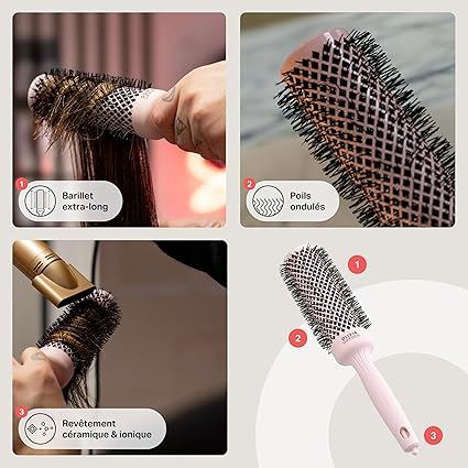 Expert Blowout Speed Wavy Bristles Pastel Pink 65