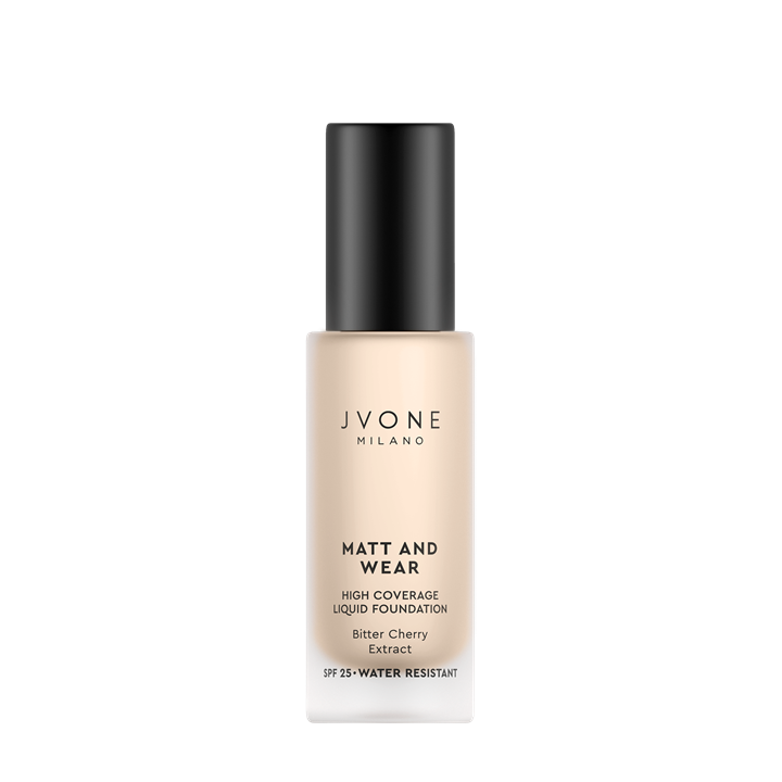 JVONE MATT AND WEAR - Fond de Teint Liquide  NC25 20ML