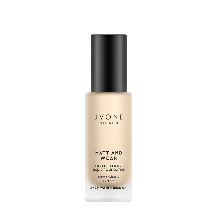 JVONE MATT AND WEAR- Fond de Teint Liquide  NC15 20ML