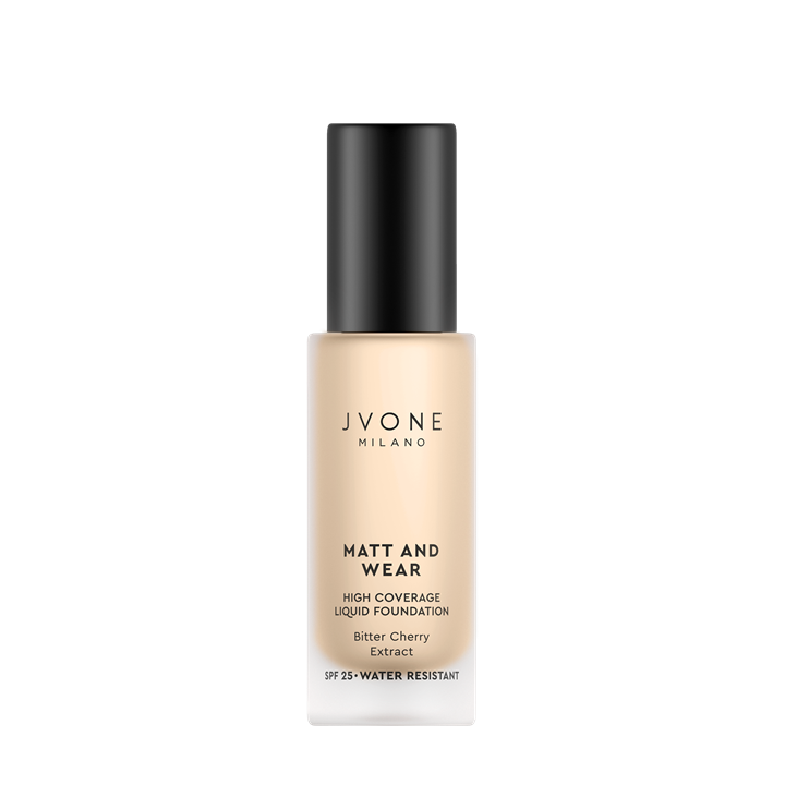 JVONE MATT AND WEAR - Fond de Teint Liquide  NW15 20ML