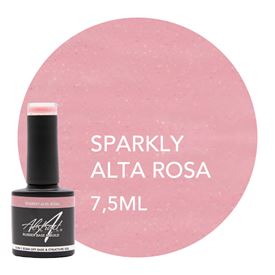 Rubber Base & Build - 3-In-1 BIAB - SPARKLY ALTA ROSA 7.5ml (Sparkly)