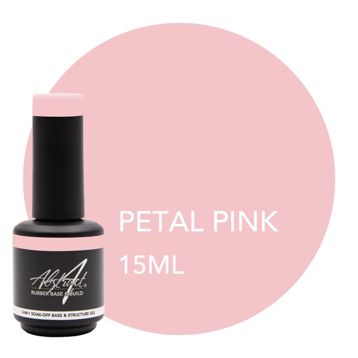 Rubber Base & Build - 3-In-1 BIAB - PETAL PINK 15ml