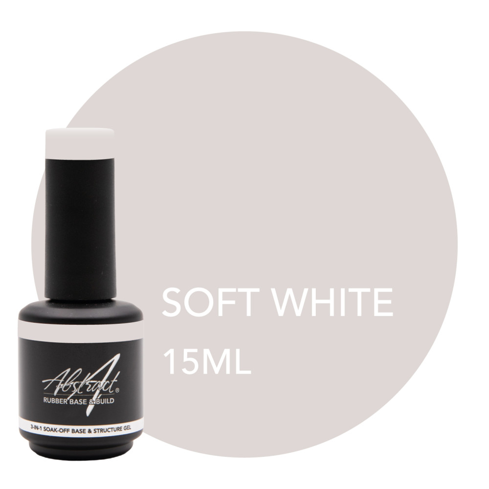 Rubber Base & Build - 3-In-1 BIAB - SOFT WHITE 15ml