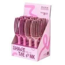 Fingerbrush Boar&Nylon ThinkPink 2025 Display 8Pcs