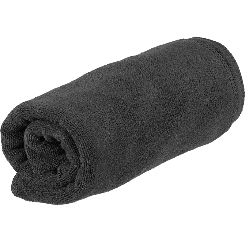 Serviettes En Microfibre Noir
