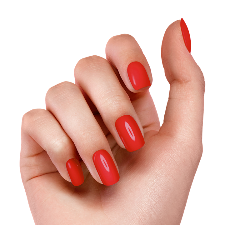 JVONE GEL POLISH UV&LEDSOAK-OFF 3132 RED HOT 5 ML