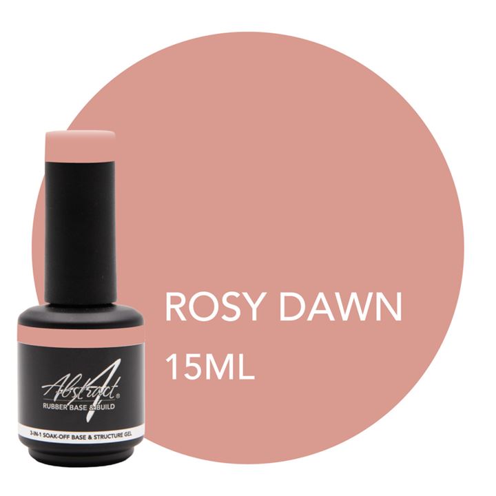 Rubber Base & Build - 3-In-1 - BIAB - ROSY DAWN 15ml
