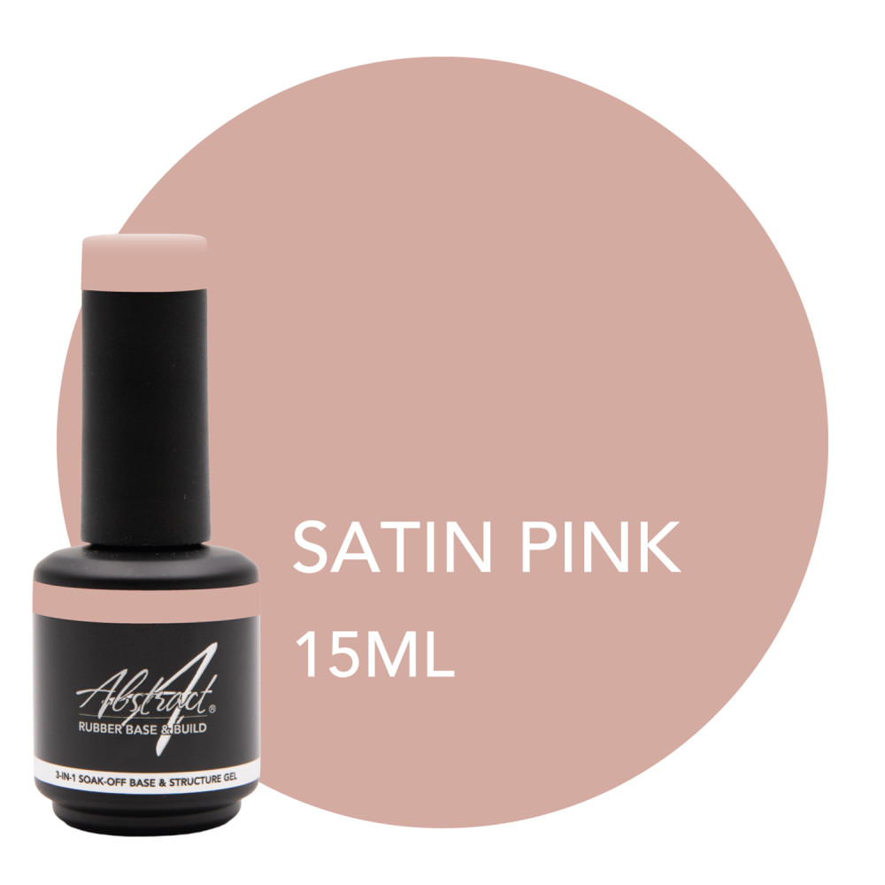 Rubber Base & Build - 3-In-1 - BIAB - SATIN PINK 15ml