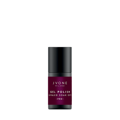 JVONE GEL POLISH UV&LEDSOAK-OFF 3122 MIDNIGHT PLUM 5 ML