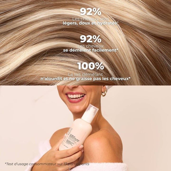 Hair Therapy Lait Démêlant Hydratation Et Brillance 250ML