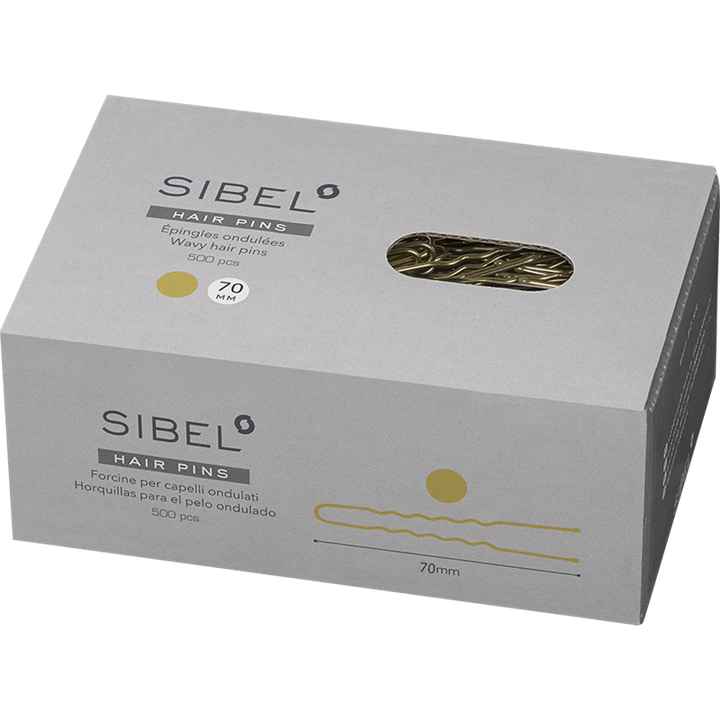 Épingles En Métal Ondulées 70mm Boîte 500pcs Blond
