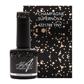 Rubber Glitter Velvet Top Gel CHAMPAGNE SUPERNOVA 7.5ml