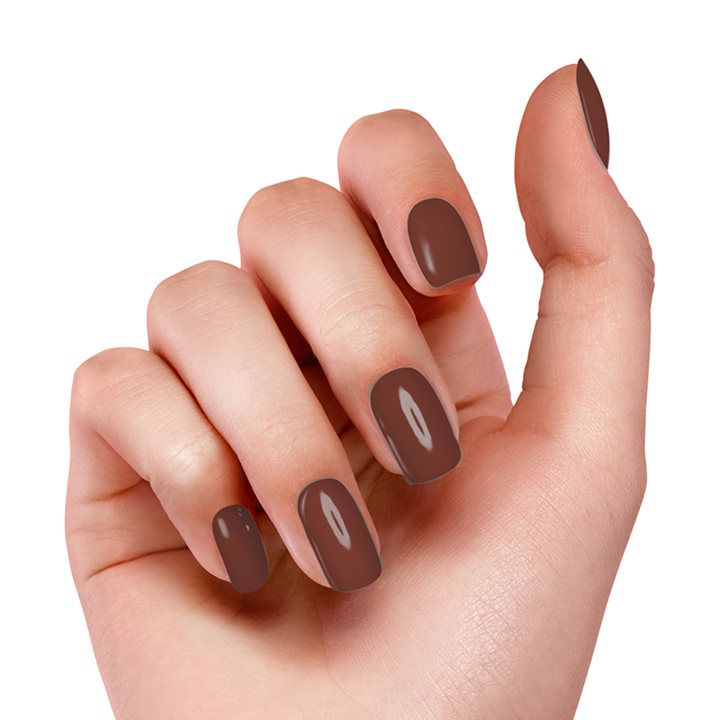 Jvone Nail Polish Glossy Finish 161 Choco 11Ml