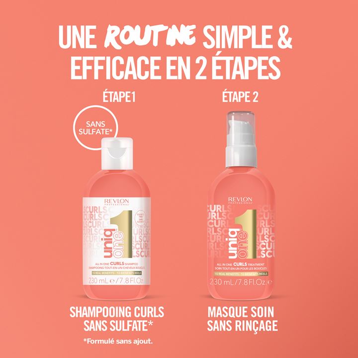 RP UniqOne Curls Shampoo 230Ml