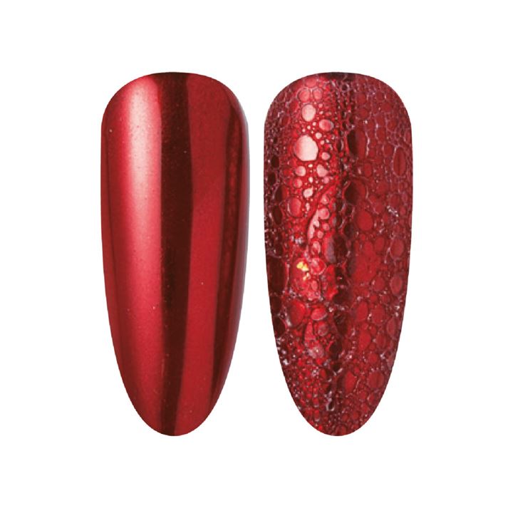 Chrome Pressed Pigment RED CARPET