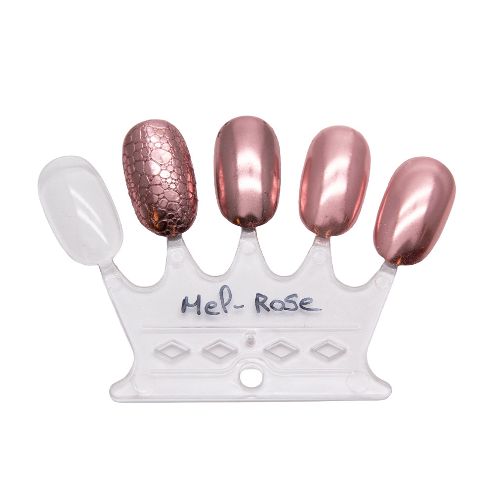 Chrome Pressed Pigment MEL-ROSE