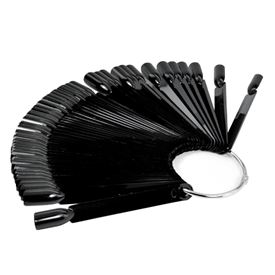 Nailcarrousel BLACK 50pcs, No Label | 311763