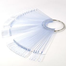 Nailcarrousel CLEAR 50pcs, No Label | 158636