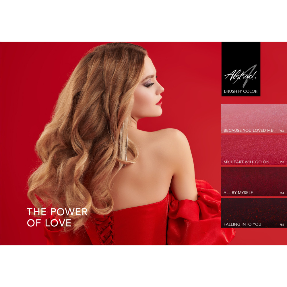 Collection Brush N' Color THE POWER OF LOVE 4x10ml