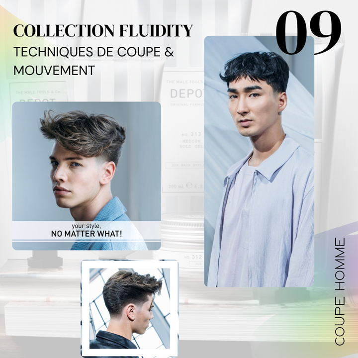 FORMATION COUPE HOMME COLLECTION FLUIDITY